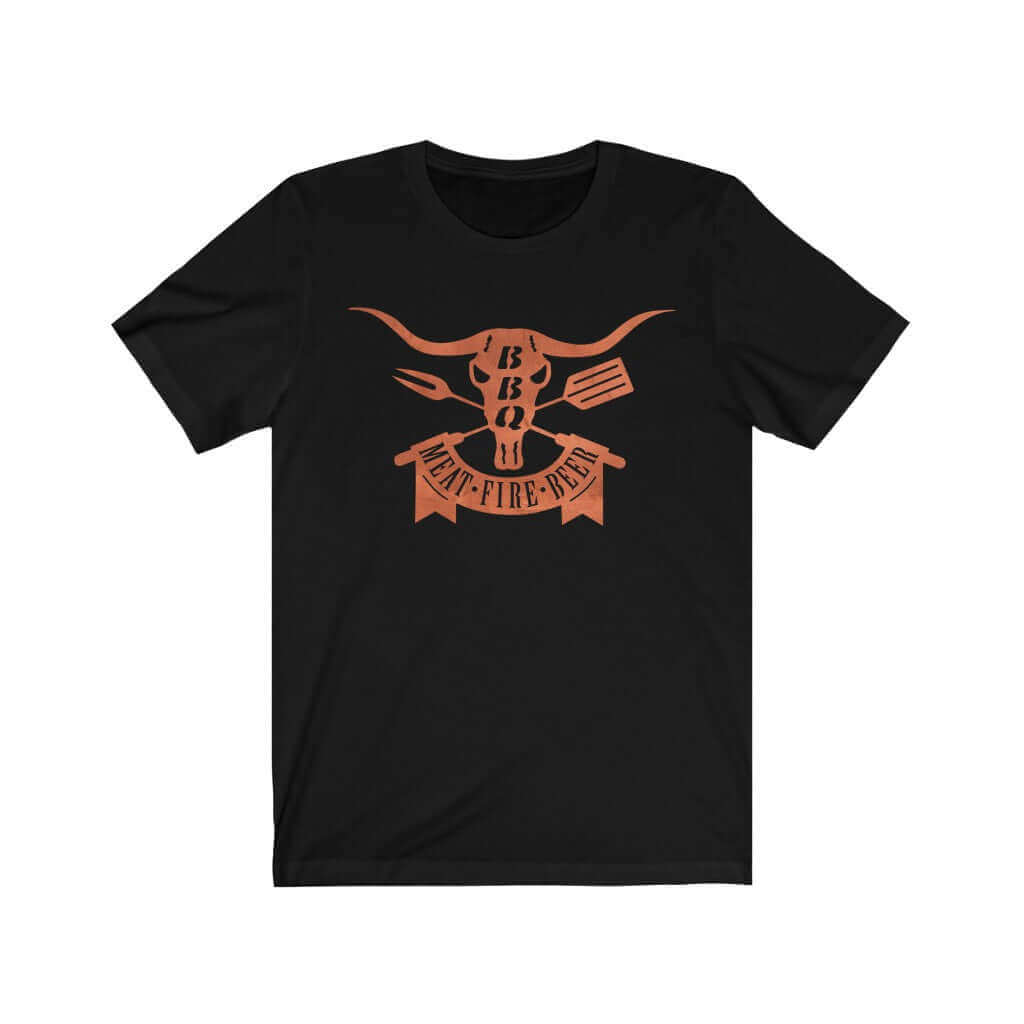 Meat Fire Beer Barbecue T-Shirt