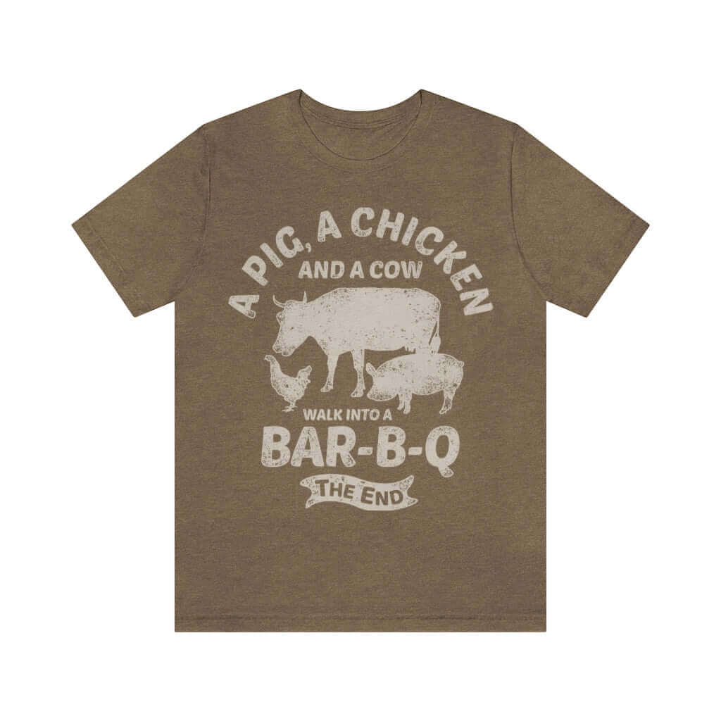 Walk into a BBQ Barbecue T-Shirt