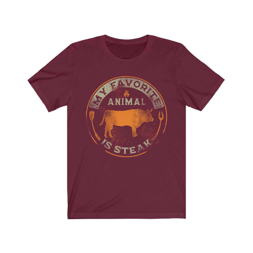 My Favorite Animal is Steak Barbecue T-Shirt