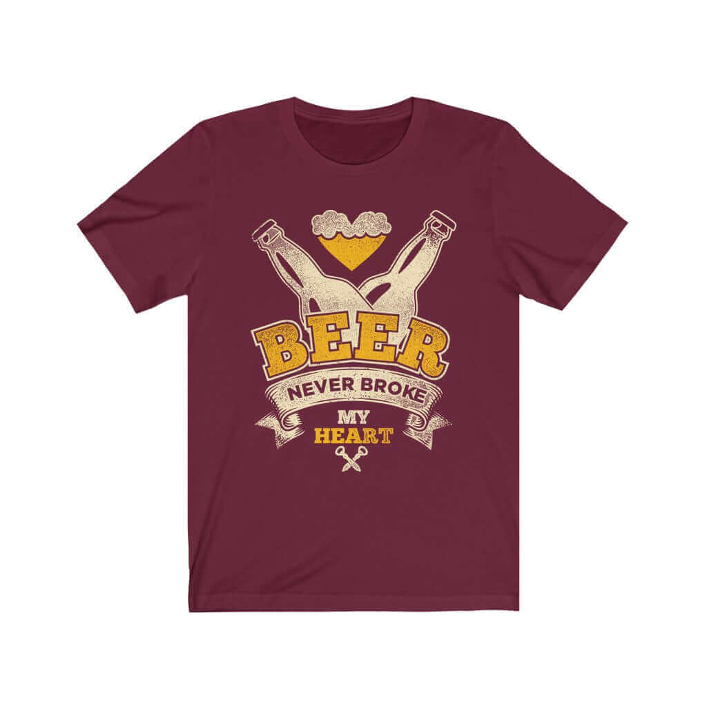 Beer Never Broke My Heart Barbecue T-Shirt