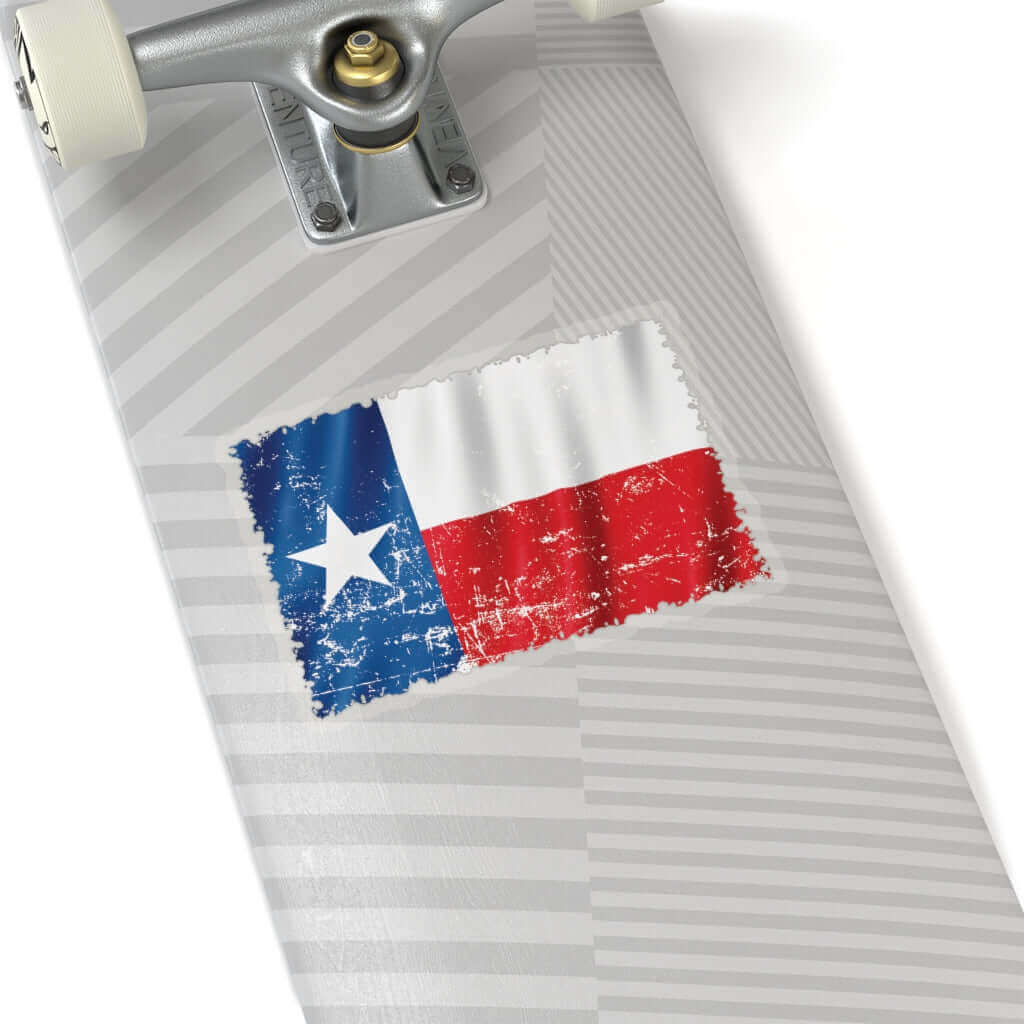 Texas Flag BBQ Sticker