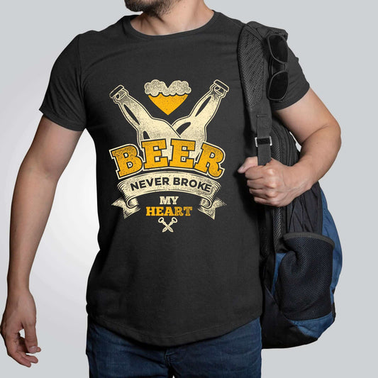 Beer Never Broke My Heart Barbecue T-Shirt