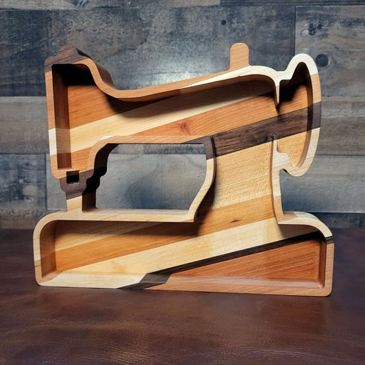 Sewing Machine Wood Tray