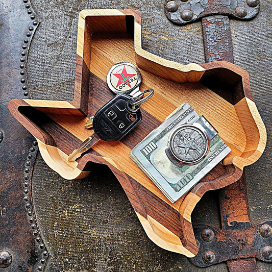 Texas Wood Tray