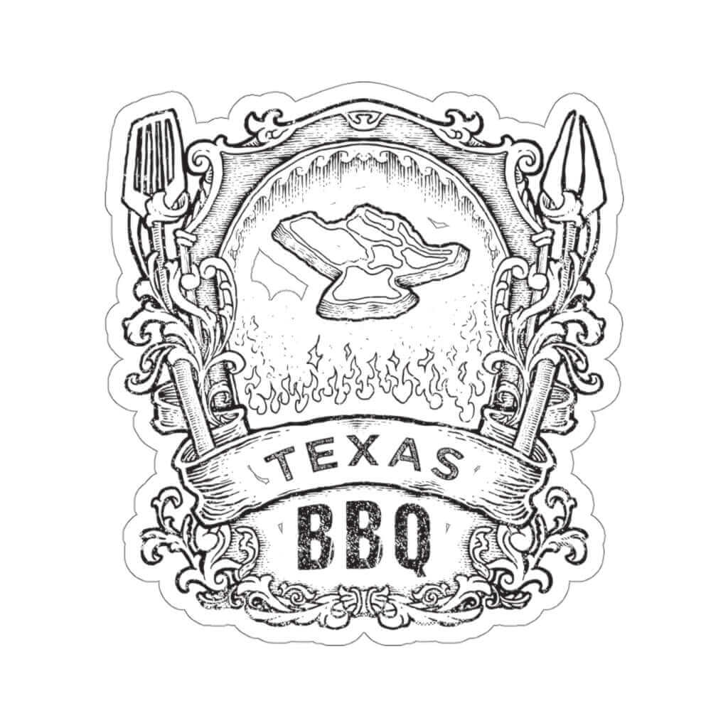 Texas BBQ Sticker