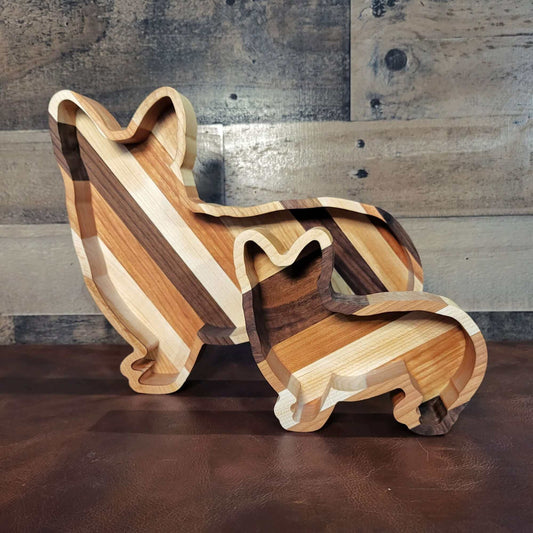 Corgi Wood Tray