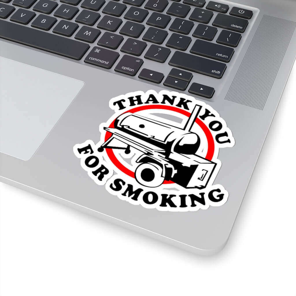 Thank You For Smoking BBQ Sticker