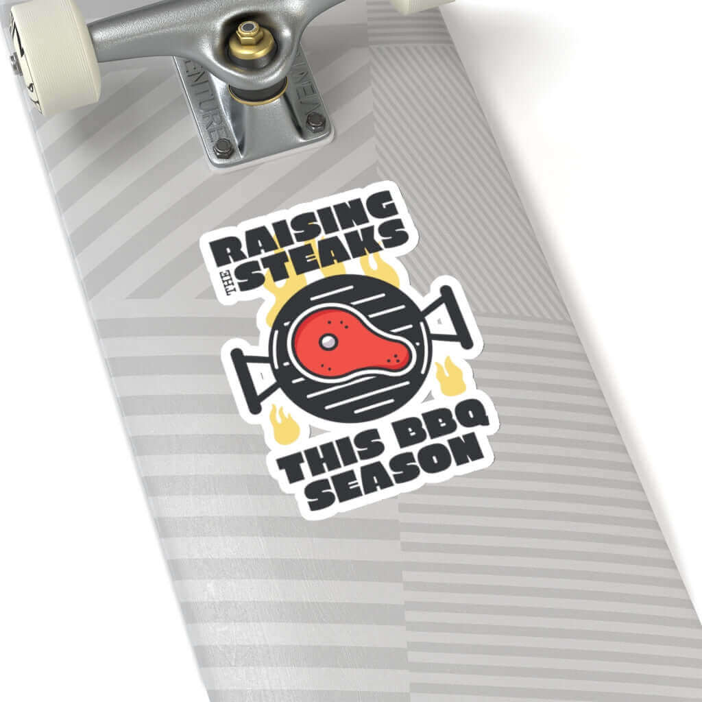 Raising the Steaks BBQ Sticker