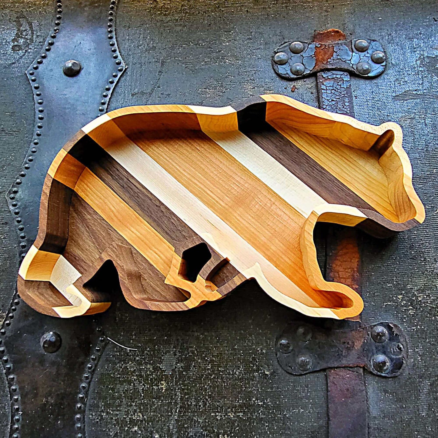 Bear Wood Tray