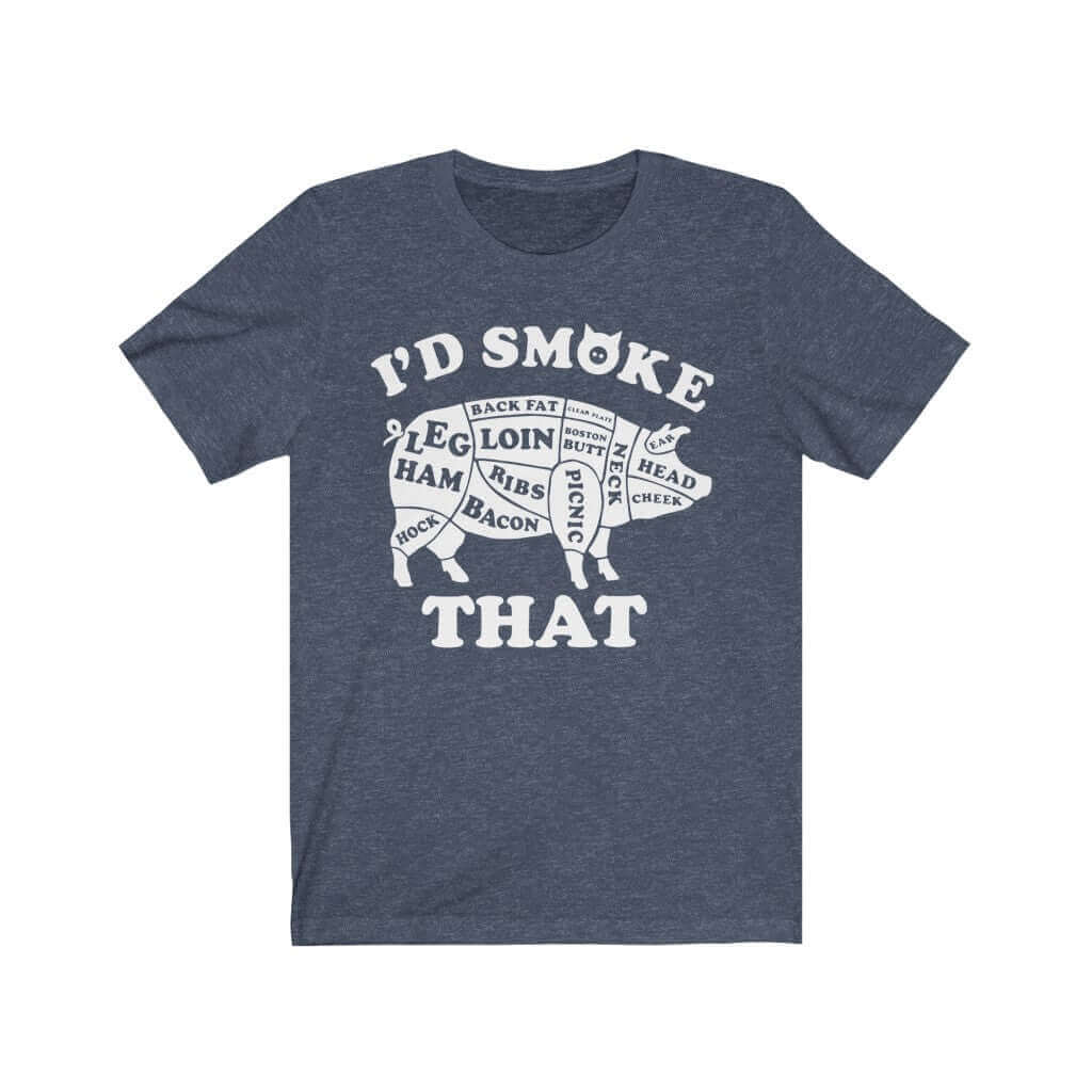 I'd Smoke That Pig Barbecue T-Shirt