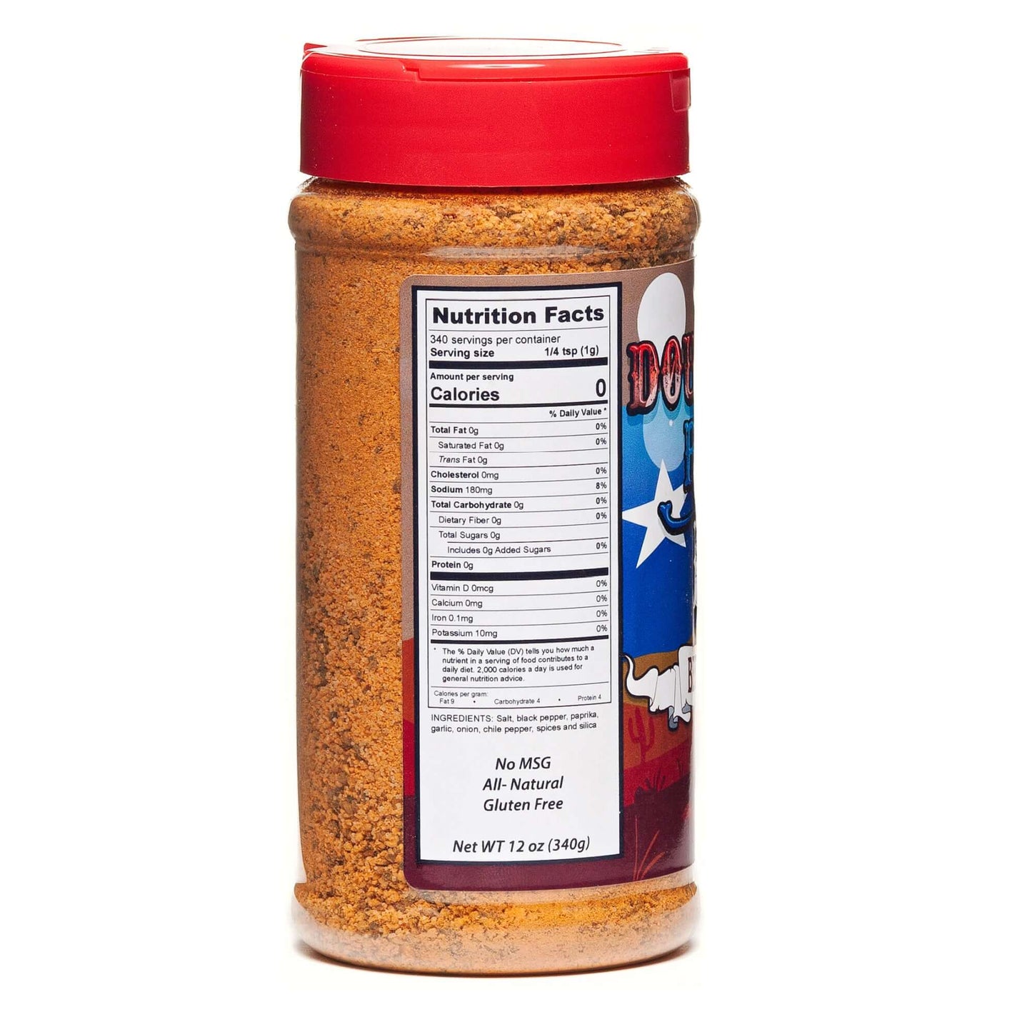 Case (6 Bottles) Double Dun Ranch BBQ Beef Rub