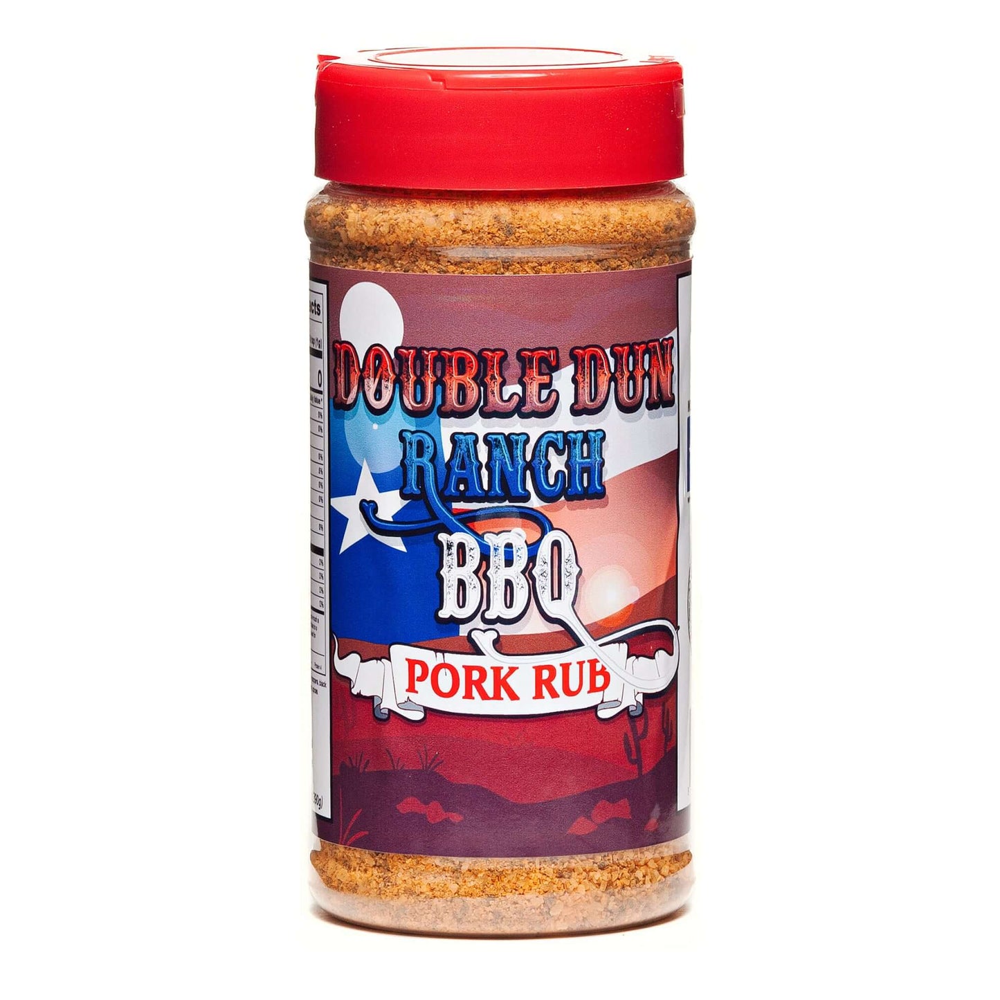 Case (6 Bottles) Double Dun Ranch BBQ Pork BBQ Rub