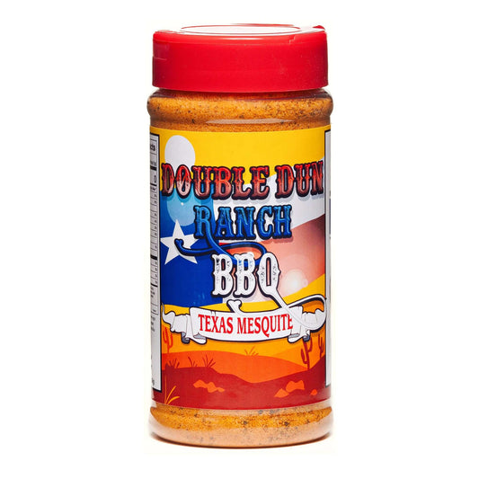 Case (6 Bottles) Double Dun Ranch BBQ Texas Mesquite BBQ Rub