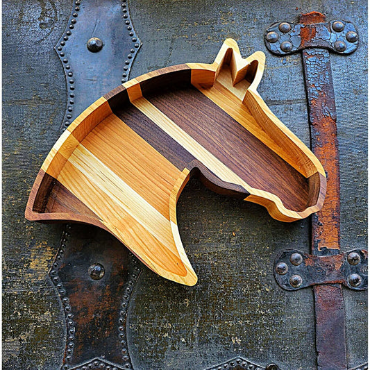 Horse Wood Tray